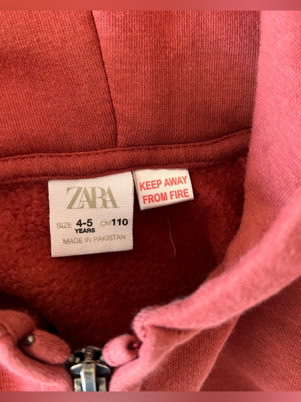 Zara zip-up - Picture 3 of 7